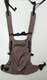 LennyLight Carrier, Standard Size, chevron weave, 100% linen - WAVE - UMBER REVERSE #babywearing