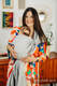 Baby Sling, Broken Twill Weave, (58% cotton, 42% linen) - COAST - size M #babywearing