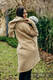 Asymetryczna Bluza - Beżowa z Park Jurajski - Ice Desert - rozmiar 5XL #babywearing