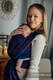 Baby Wrap, Jacquard Weave (100% cotton) - WILD WINE - BOUQUET - size M #babywearing