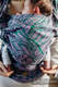 LennyHybrid Half Buckle Carrier, Standard Size, jacquard weave 100% cotton - WILD SOUL - SASSY  #babywearing