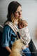 Mochila LennyLight, talla estándar, tejido jaqurad 100% algodón - LOVKA PETITE - BOLD #babywearing
