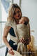 Żakardowa chusta do noszenia dzieci, 100% bawełna - ROSZPUNKA - AURATUM - rozmiar S #babywearing