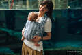 Baby Wrap, Jacquard Weave (100% bamboo viscose) - CATKIN - WILLOW - size M #babywearing