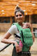 Mochila LennyLight, talla estándar, tejido jaqurad (54% algodón, 46% TENCEL) - ENCHANTED NOOK - EVERGREEN #babywearing