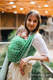 Baby Wrap, Jacquard Weave (54% cotton, 46% TENCEL) - ENCHANTED NOOK - EVERGREEN - size S #babywearing
