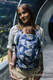 Mochila LennyLight, talla estándar, tejido jaqurad 100% viscosa de bambú - VIRIDIFLORA - ROYAL BABY #babywearing