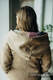 Chaqueta asimétrica con capucha - Beige con Wild Wine - Vineyard - talla XXS #babywearing