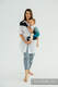 LennyHip Tragehilfe (Hälfte der LennyTwin), Größe Standard, Kreuzköper-Bindung, 100% Baumwolle - AIRGLOW #babywearing