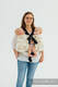 LennyTwin Carrier, Standard Size, jacquard weave 100% cotton - JURASSIC PARK - ICE DESERT #babywearing