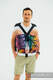 LennyTwin Tragehilfe, Größe Standard, Jacquardwebung, 100% Baumwolle - JURASSIC PARK - NEW ERA #babywearing