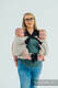 LennyTwin Tragehilfe, Größe Standard, Kreuzköper-Bindung, 100% Baumwolle - PEANUT BUTTER #babywearing