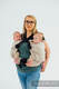 LennyTwin Tragehilfe, Größe Standard, Kreuzköper-Bindung, 100% Baumwolle - PEANUT BUTTER #babywearing