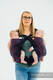 LennyTwin Tragehilfe, Größe Standard, Jacquardwebung, 100% Baumwolle - WILD WINE - BOUQUET #babywearing