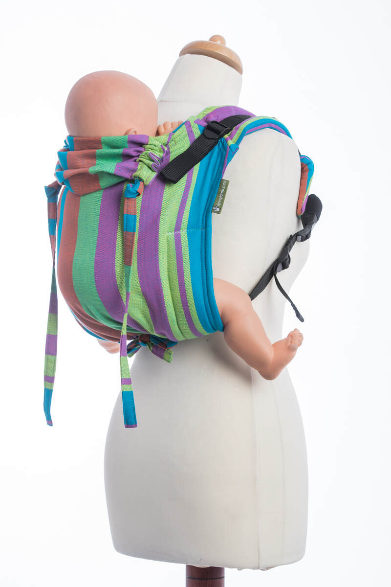 Lenny Buckle Onbuhimo baby carrier, standard size, broken-twill
