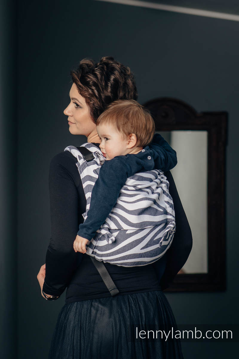 Zebra baby carrier