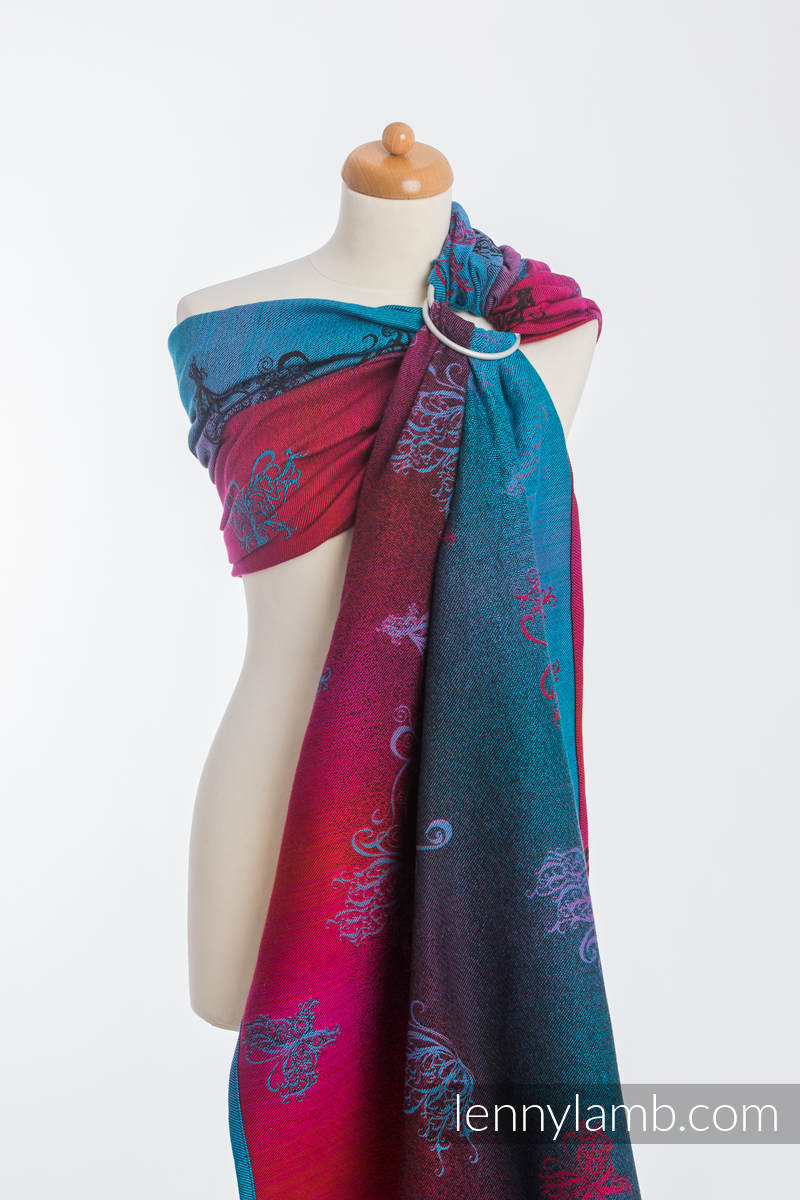 リングスリング　スリング　レニーラム　Lenny lamb Ringsling, Jacquard Weave (100% cotton) - MASQUERADE - long 2.1m
