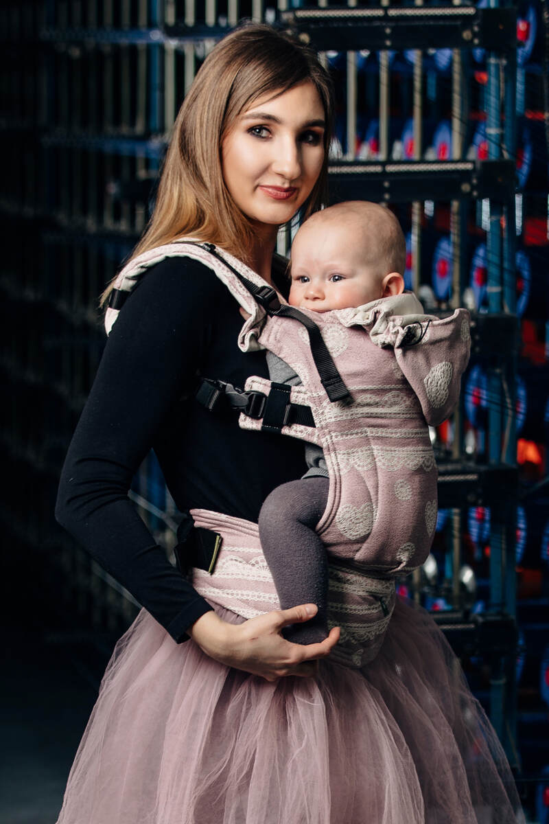 Ergonomic Carrier, Toddler Size, jacquard weave 60% cotton 28