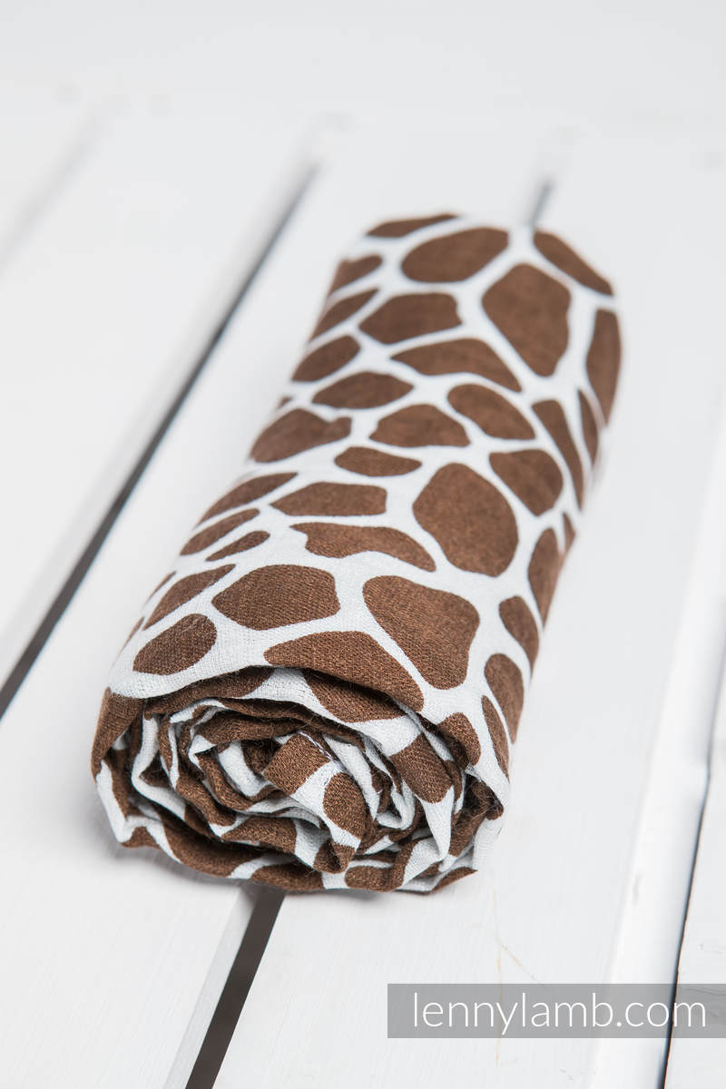 cream swaddle blanket
