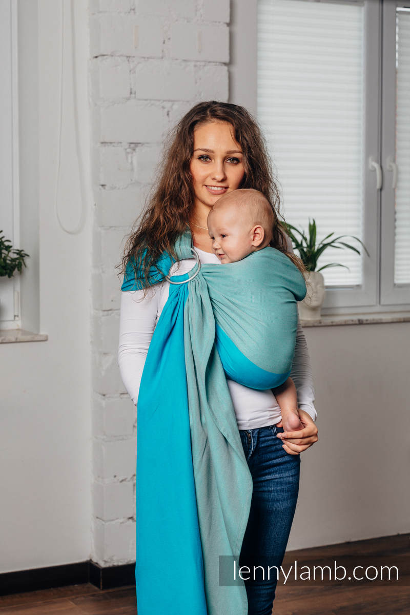 gathered shoulder ring sling