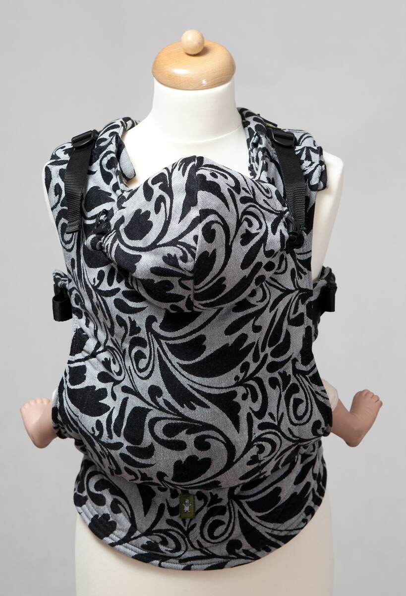 Ergonomic Carrier, Baby Size, jacquard weave 100 cotton TWISTED