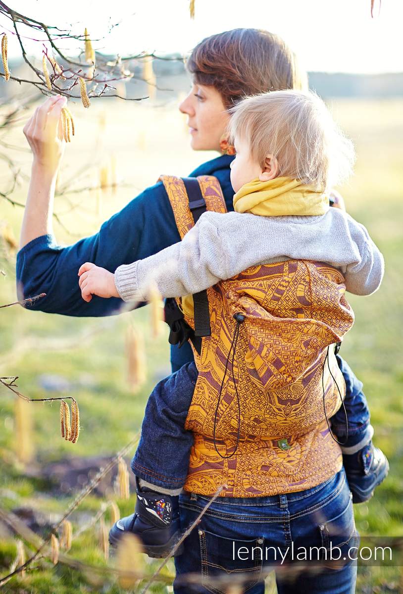 Ergonomic Carrier Baby Size Jacquard Weave 60 Cotton 40