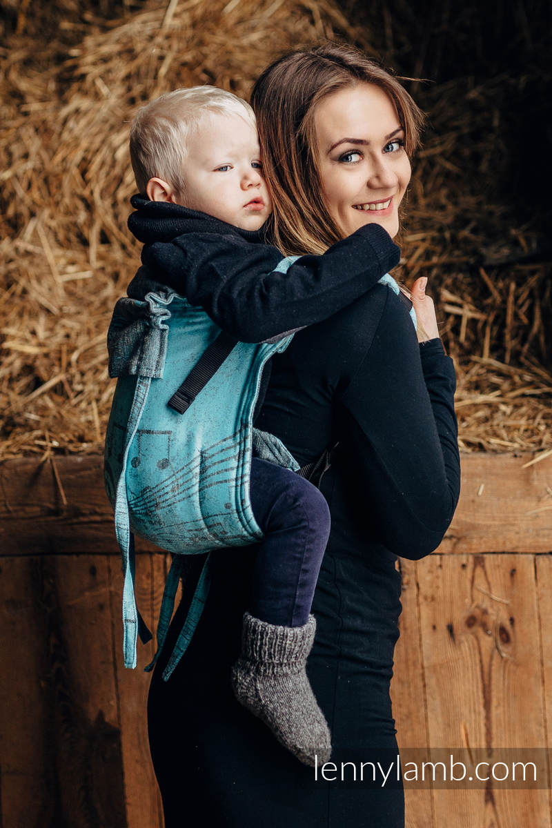Onbuhimo no waist belt baby carrier Toddler Linen from LennyLamb