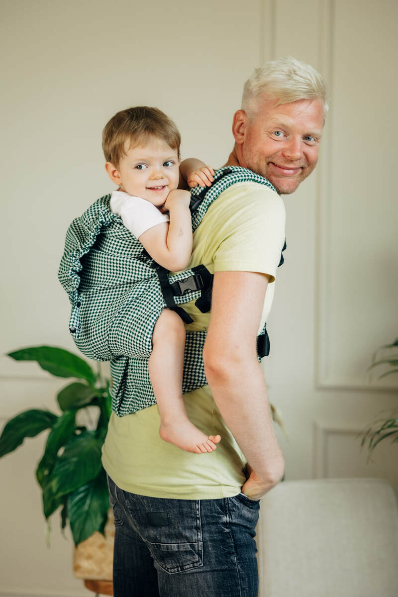 LennyPreschool Carrier, Preschool Size, waffle weave 100% cotton