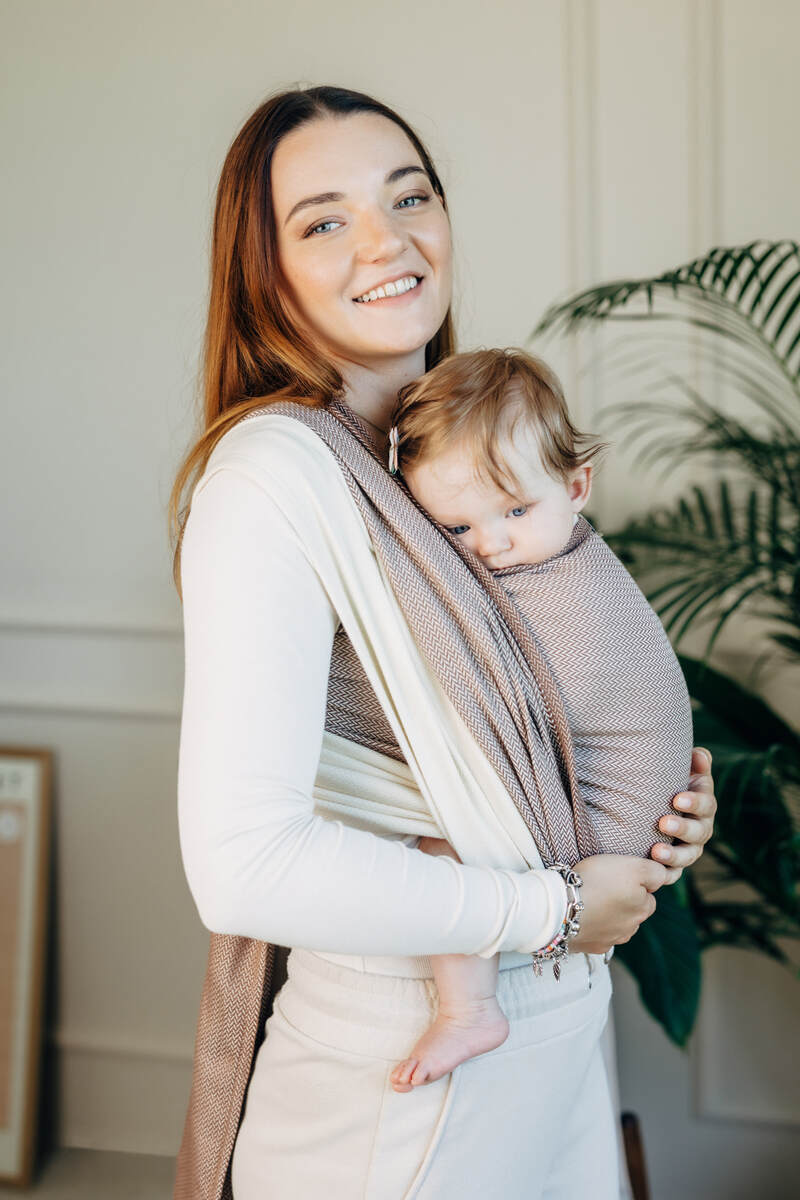 My First Baby Sling Herringbone Weave 100 Cotton LITTLE my-first-baby-sling-herringbone-weave-100-cotton-little