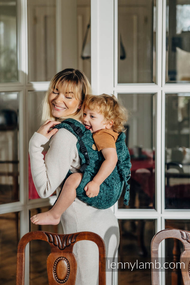 【極美品】レニーラム LennyLamb バックル Onbuhimo Lenny Buckle Onbuhimo baby carrier, preschool size, jacquard