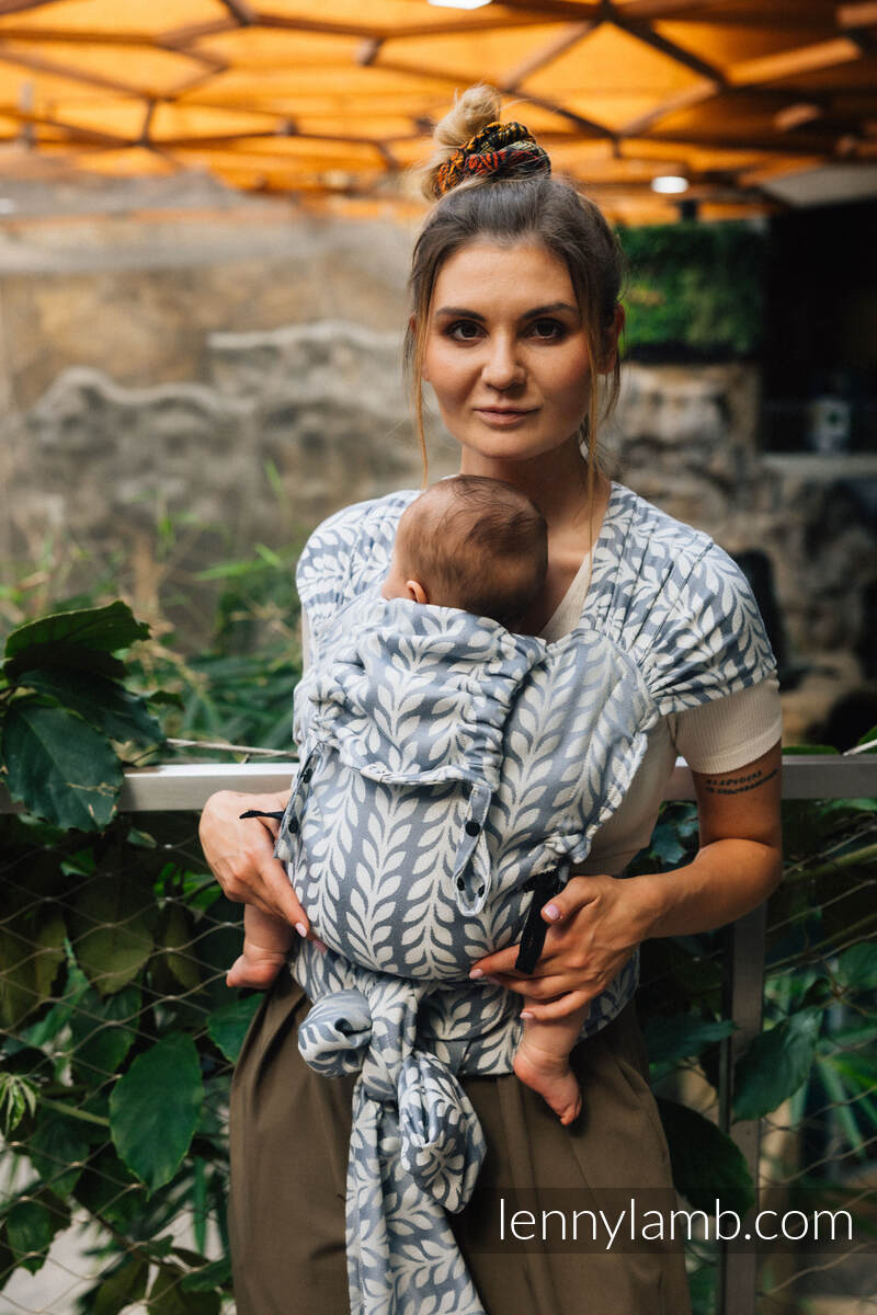 LennyHybrid Half Buckle Carrier, Standard Size, jacquard