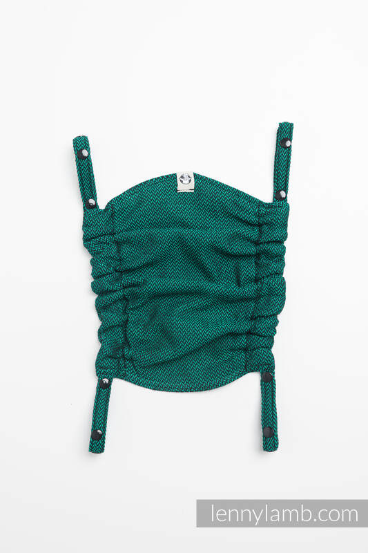 Baby carrier hood (100% cotton) - EMERALD #babywearing