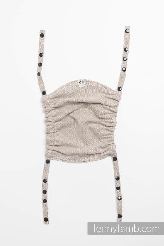 Baby carrier hood (100% cotton) - PEANUT BUTTER #babywearing