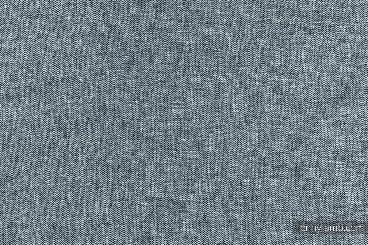 Baby Wrap, chevron weave (100% linen) - ARROW - WAVE - size XS #babywearing