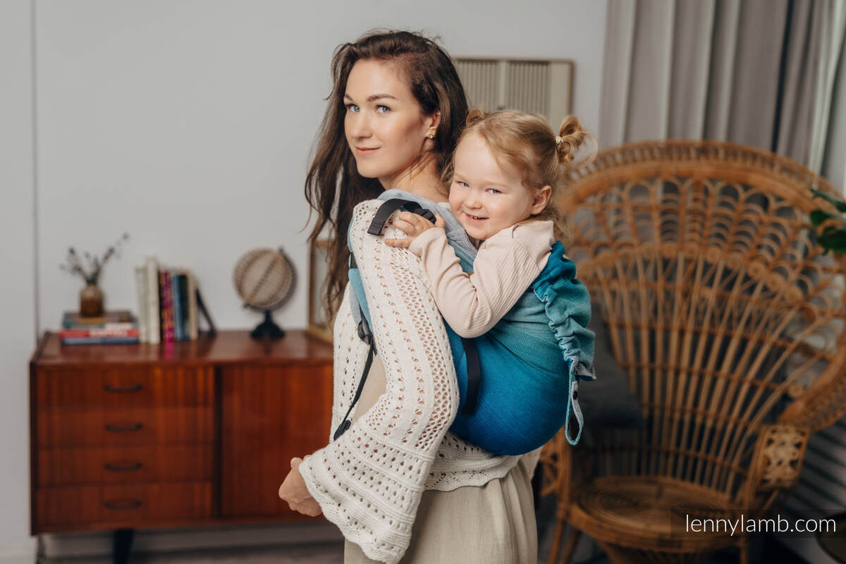 Lenny Buckle Onbuhimo Tragehilfe, Größe Preschool, Kreuzköper-Bindung (100% Baumwolle) - AIRGLOW #babywearing