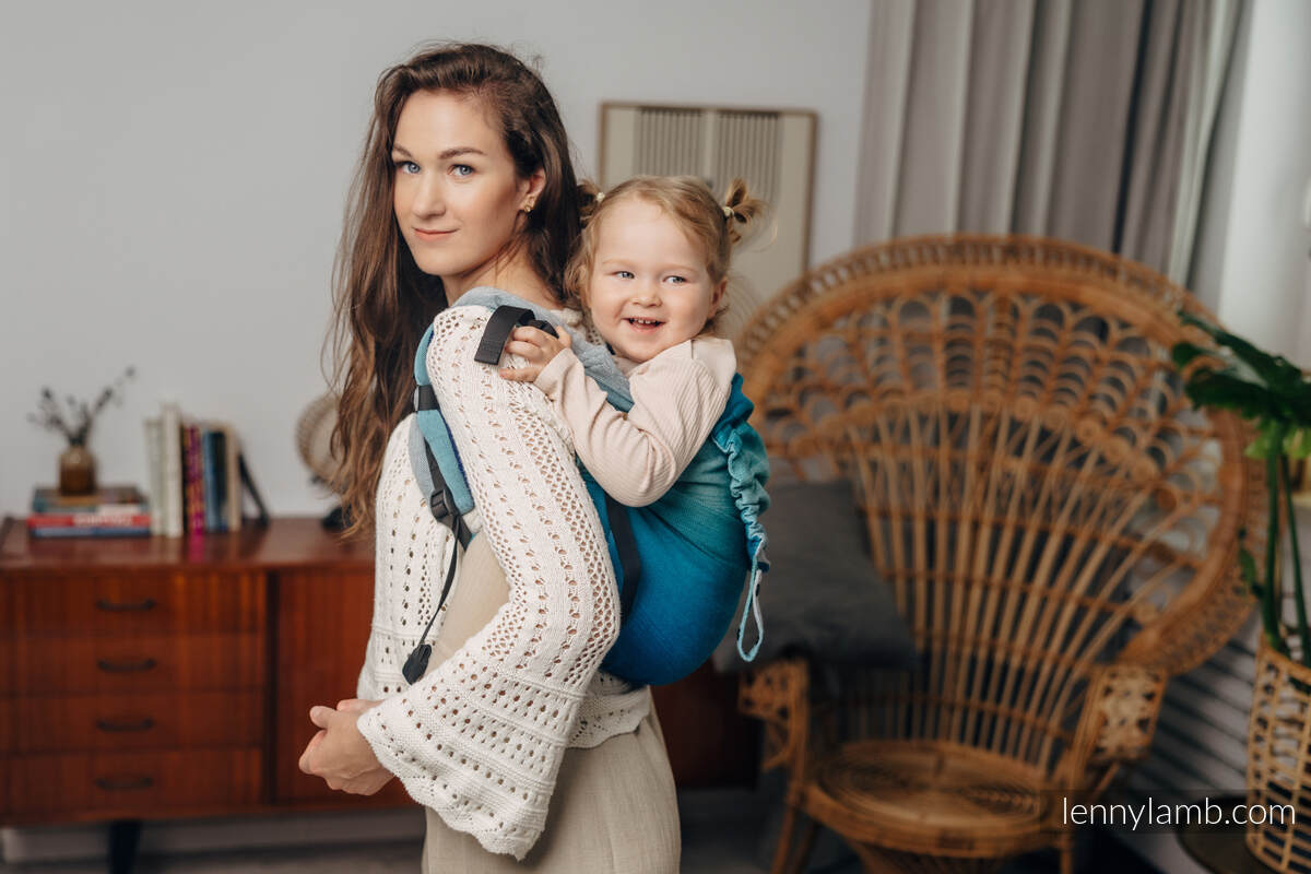 Lenny Buckle Onbuhimo Tragehilfe, Größe Preschool, Kreuzköper-Bindung (100% Baumwolle) - AIRGLOW #babywearing