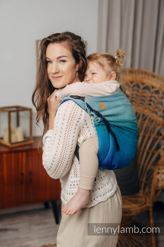 Lenny Buckle Onbuhimo Tragehilfe, Größe Preschool, Kreuzköper-Bindung (100% Baumwolle) - AIRGLOW #babywearing