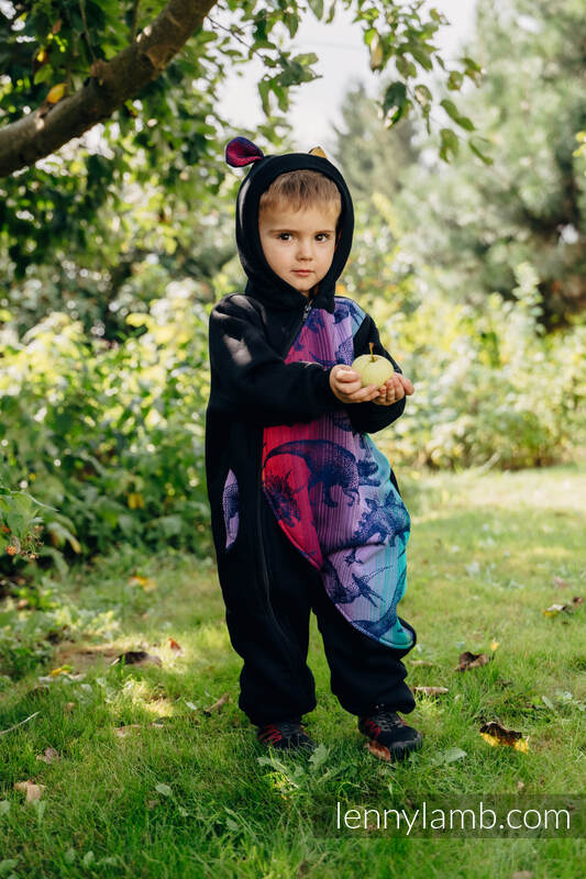 Jumpsuit für Kind - Größe 74 - Schwarz mit Jurassic Park New Era #babywearing