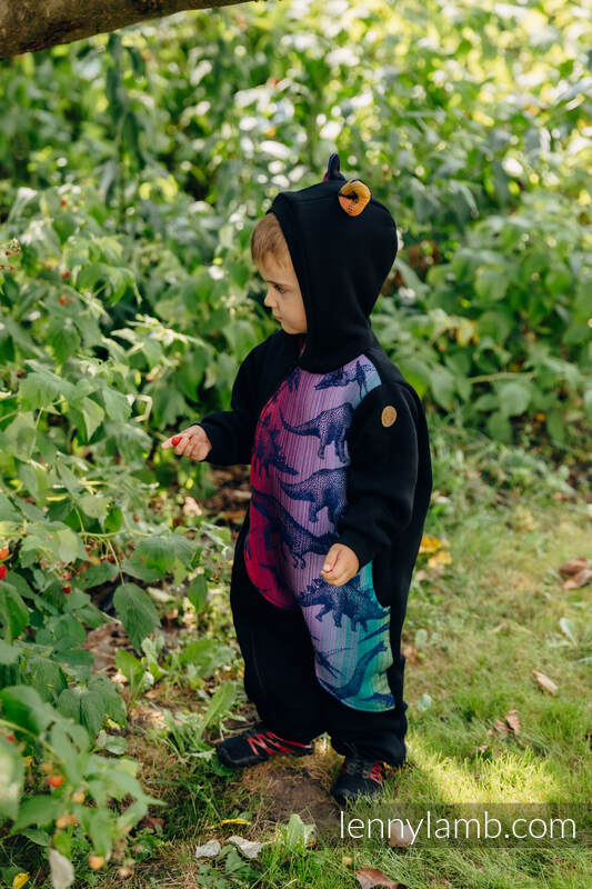 Jumpsuit für Kind - Größe 110 - Schwarz mit Jurassic Park New Era #babywearing