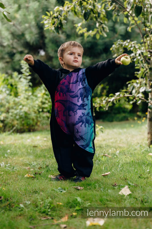 Jumpsuit für Kind - Größe 110 - Schwarz mit Jurassic Park New Era #babywearing