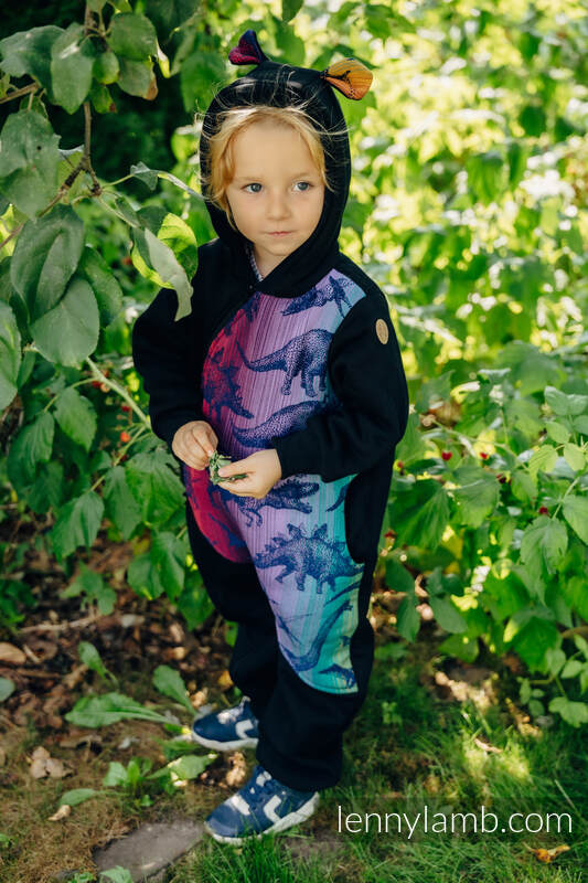 Jumpsuit für Kind - Größe 110 - Schwarz mit Jurassic Park New Era #babywearing