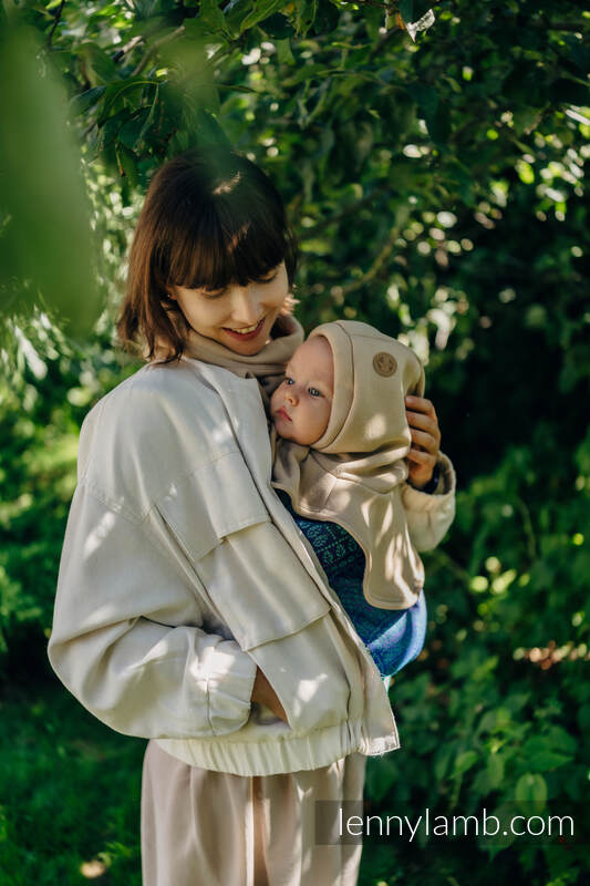 Golf dla dwojga (dzianina dresowa) - Beżowy #babywearing