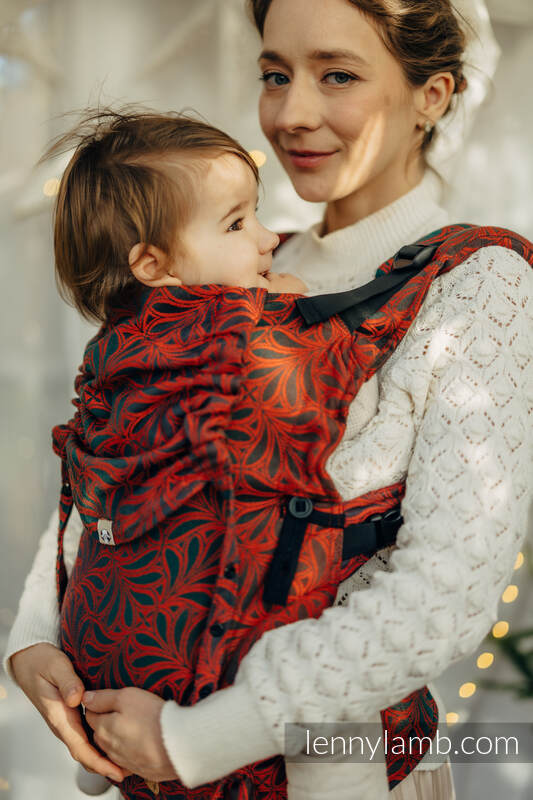 Porte-bébé LennyUpGrade, taille standard, jacquard, 100% coton - INFINITY - GERDA  #babywearing