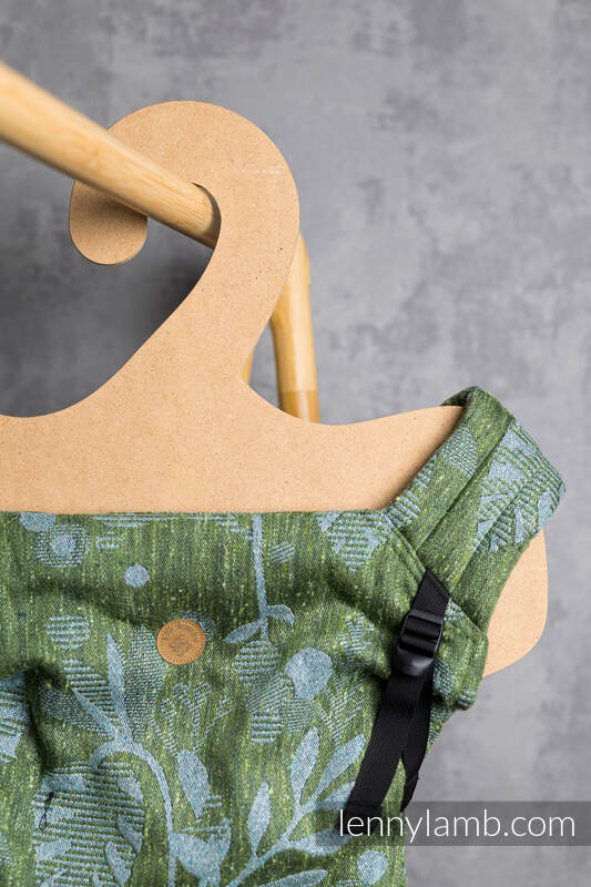 Porte-bébé LennyLight, taille standard, jacquard (38% soie tussah, 34% bourrette de soie, 28% coton peigné) - EXPERIMENT no. 30 #babywearing