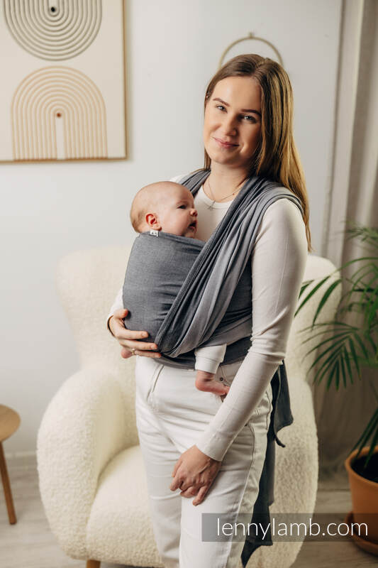 Écharpe de la gamme de base - HOWLITE, sergé brisé, 100 % coton, taille M (grade B) #babywearing