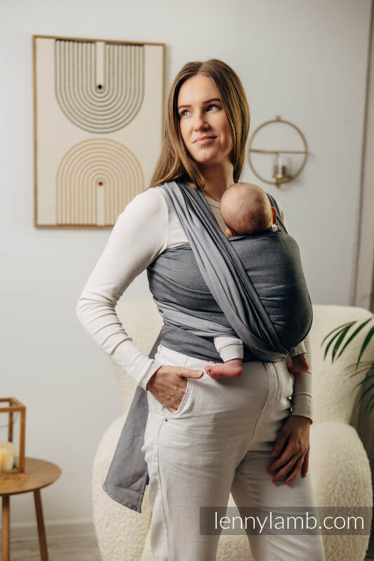 Fular Línea Básica - HOWLITE, tejido de sarga cruzada, 100% algodón, talla XS (grado B) #babywearing