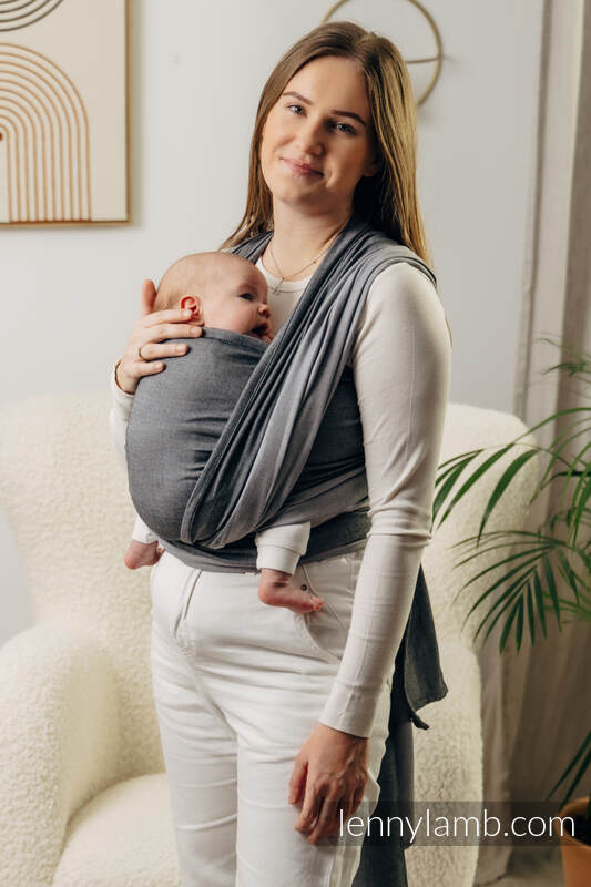 My First Baby Sling - HOWLITE, Broken Twill Weave, 100% cotton, size S (grade B) #babywearing