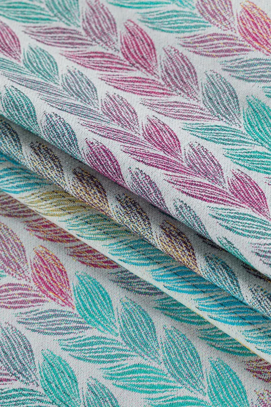 LennyPreschool Carrier, Preschool Size, jacquard weave (100% cotton) - TANGLED - PLAIT #babywearing