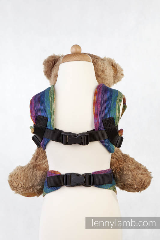 Doll Carrier made of woven fabric, 60% cotton 40% bamboo - PARADISO #babywearing