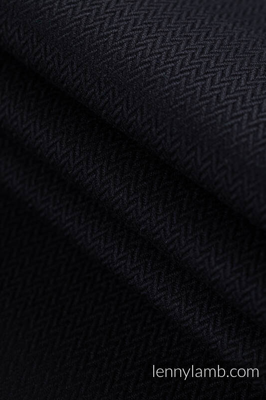 LennyHybrid - porta-bebé de meia fivela, Tamanho Padrão, LITTLE HERRINGBONE - EBONY BLACK  #babywearing